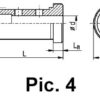 REDUCTION SLEEVES WITH FLANGE