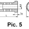 REDUCTION SLEEVES WITH FLANGE