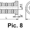 REDUCTION SLEEVES WITH FLANGE