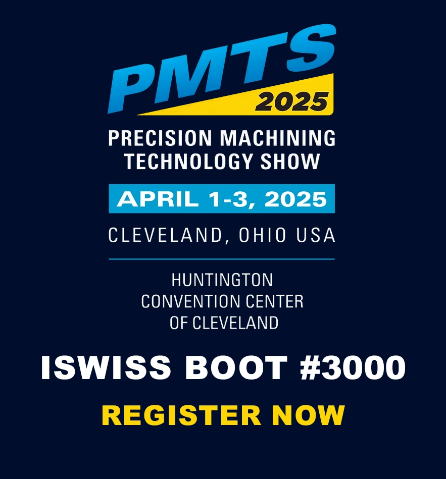 PMTS 2025 event, Cleveland, April 1-3. iSwiss boot #3000