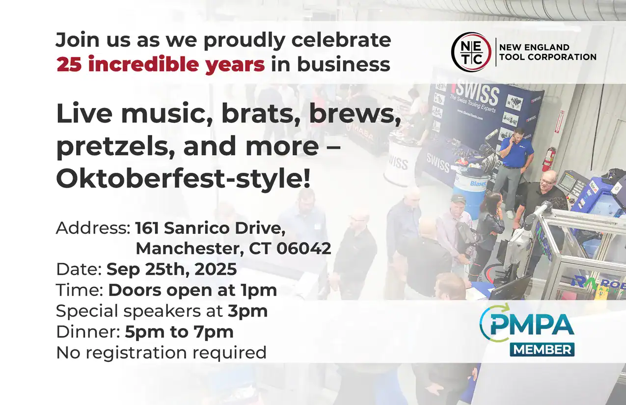 Event celebrating 25 years with Oktoberfest-style activities.