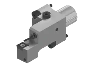 Precision machinery component, industrial tool close-up